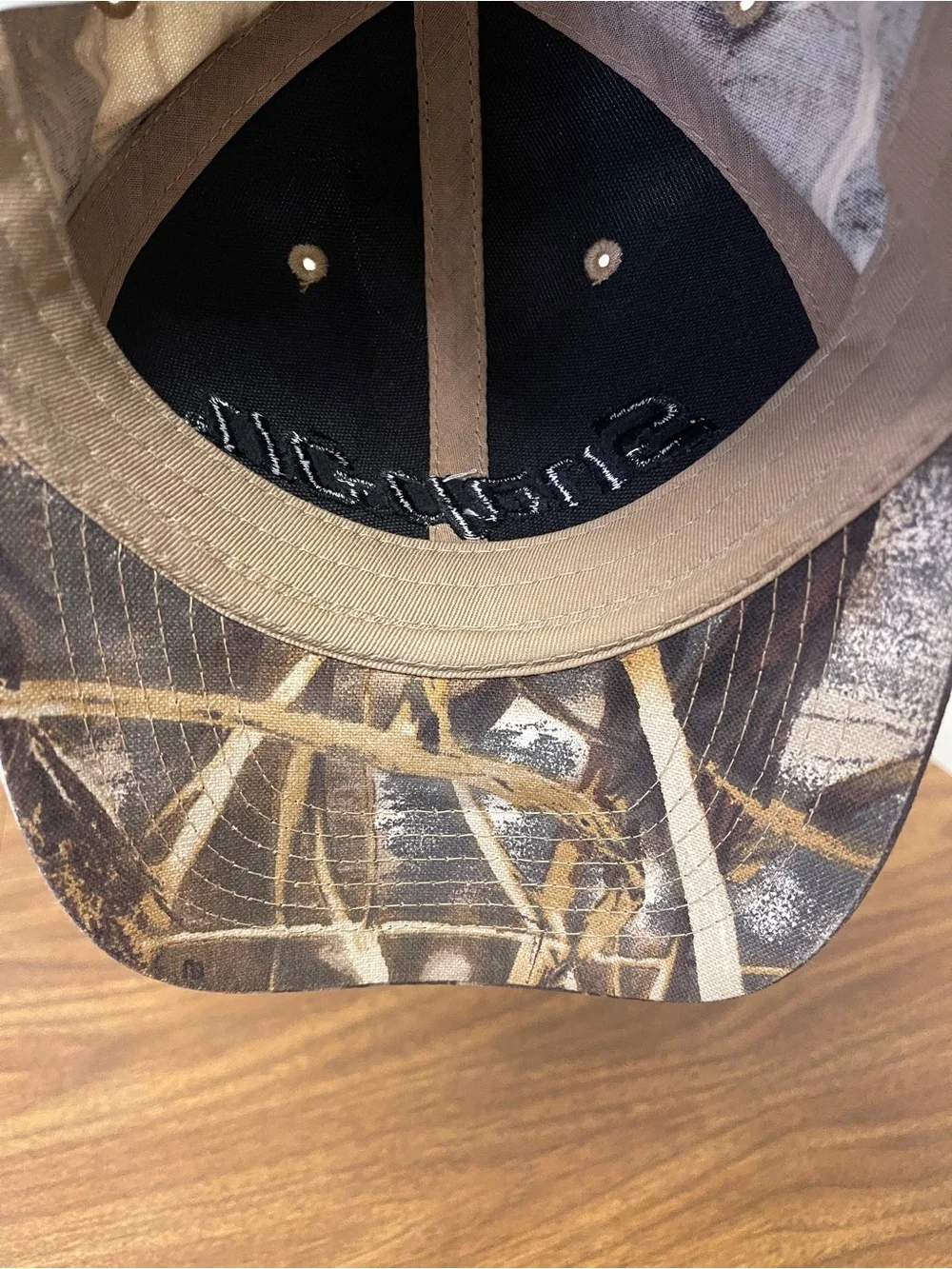 Snap-on Camo Hat Snap Back